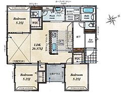 久喜市吉羽3丁目　2期　全1棟