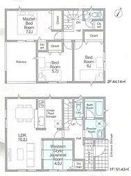 久喜市菖蒲町下栢間第2　1号棟