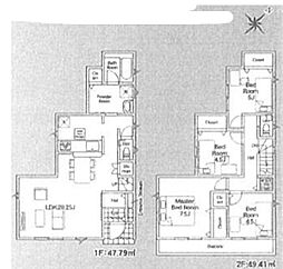 宮代町百間第8　全10棟　6号棟
