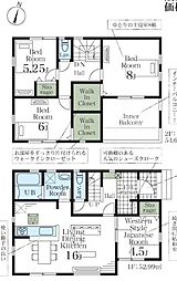 幸手市中　全1棟　1号棟