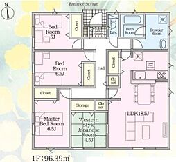 加須市水深　第3　全8棟　3号棟