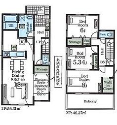 久喜栗原第2　全9棟　6号棟
