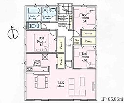 幸手市西第8　全2棟　1号棟