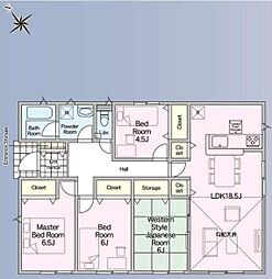 加須市馬内第3 全4棟 2号棟