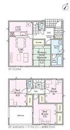 加須市北下新井第5　全4棟　2号棟