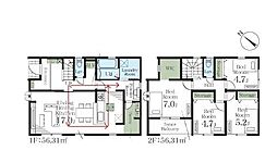白岡市彦兵衛の一戸建て