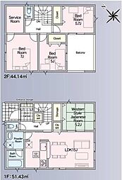 幸手市中第11　全3棟　2号棟