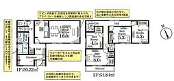 幸手市中第2　全2棟　1号棟