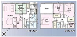 宮代町百間第8　2期　全9棟　16号棟