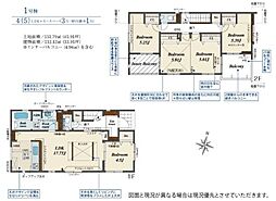 幸手市緑台1丁目2期　全1棟　1号棟
