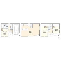 品川区中延４丁目の一戸建て