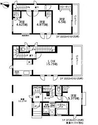 綾瀬市大上6丁目　新築未使用戸建 全1棟