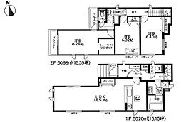 藤沢市善行1丁目　新築戸建全2棟　2号棟