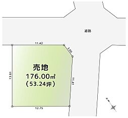 陽当りサンサン50坪超の角地