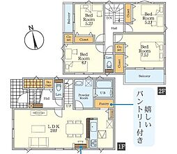 藤沢市石川　新築戸建　全3棟2号棟