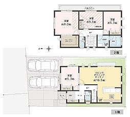 藤沢市円行区画整理地内 新築戸建全4棟 2号棟
