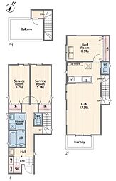 藤沢市辻堂元町5丁目 新築全2棟 1号棟