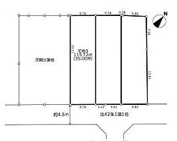 藤沢市善行坂2丁目 土地 全3区画 宅地3