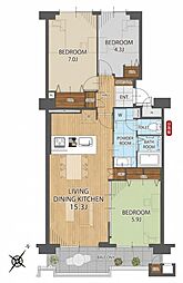 藤沢ビレジ3号棟