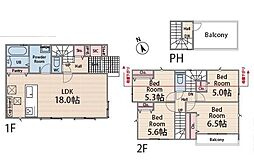 藤沢市辻堂新町2丁目 新築全3棟No.1