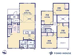 上尾市大字今泉　6期　4号棟　全4棟