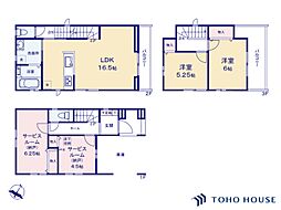 川口市三ツ和3丁目　3号棟　全3棟