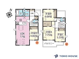 桶川市上　23期　1号棟　全1棟