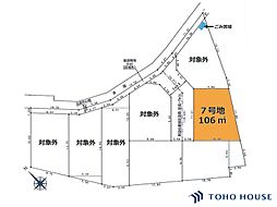 西区指扇　7号地　全3区画