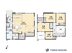 上尾市向山3丁目　7期　1号棟　全2棟