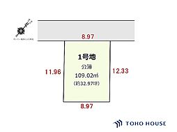 西区土屋　2期　1号地　全1区画