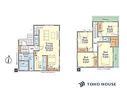 越谷市登戸町　1期　1号棟　全1棟