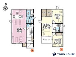 吉川市平沼1丁目　5期　3号棟　全3棟