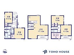 川口市青木3丁目　2号棟　全2棟