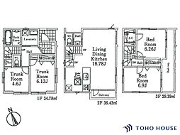 見沼区島町　0727　2号棟　全2棟