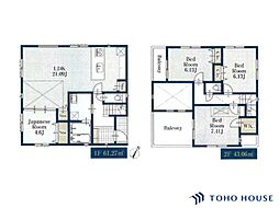 上尾市愛宕2丁目　218　2号棟　全3棟