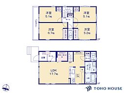 越谷市上間久里　1期　2号棟　全2棟