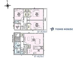 越谷市大林　第6　1号棟　全2棟