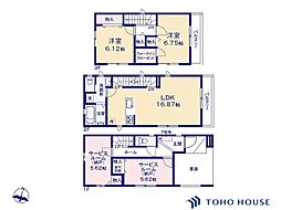 戸田市笹目3丁目　19番　B号棟　全3棟