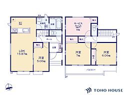 川口市安行領根岸　1287番　1-A号棟　全3棟