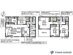 岩槻区東町1丁目　1期　1号棟　全6棟