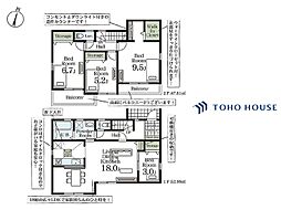 岩槻区東町1丁目　1期　4号棟　全6棟