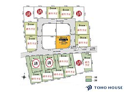 川口市東本郷　23-1期　10号地　全13区画