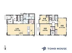 上尾市中分1丁目　1号地　全1区画