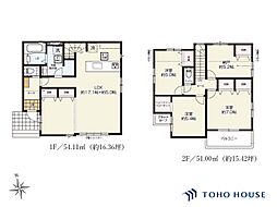 上尾市錦町　1期　2号棟　全2棟
