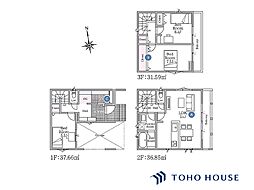 戸田市喜沢南2丁目　2号棟　全2棟
