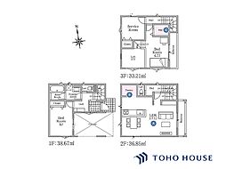 戸田市喜沢南2丁目 1号棟 全2棟