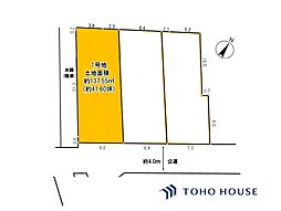 見沼区南中丸　17期　1号地　全3区画