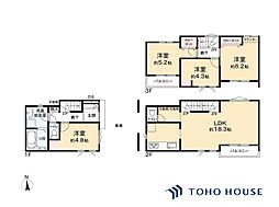 西区三橋6丁目　61624　3号棟　全3棟