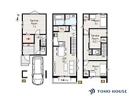 川口市西青木2丁目　210　3号棟　全4棟