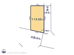 越谷市瓦曽根1丁目の土地
